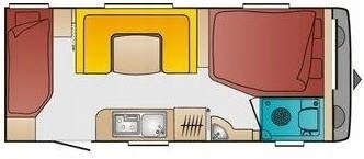 Burstner Averso 550 TK Mover, Predstan, Mikrovlnka - 6