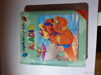 Pekné knižky s puzzle - 8ks - 6