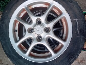 Predám letne pneumatiky ,165/70/r14 - 6