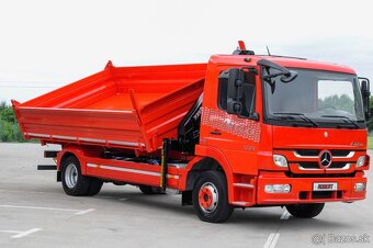 MERCEDES ATEGO 1224 TROJSTRANNÝ SKLÁPAČ + HYDRAULICKÁ RUKA - 6
