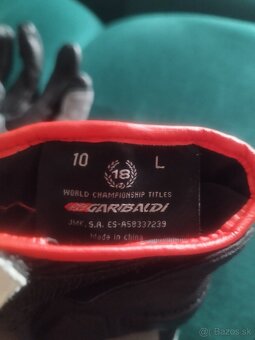 Rukavice Garibaldi CARBOTECH Black and red
- 6