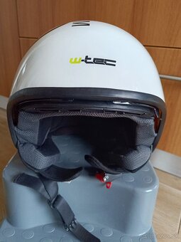 Helma so slnečnou clonou W-TEC - biela, Veľkosť XL/61 cm - 6