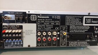 Predám DVD HOME THEATER SOUND SYSTEM Panasonic SA-HT75 - 6