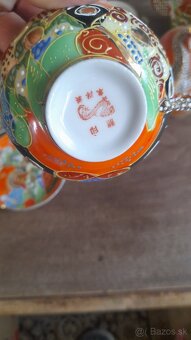 Satsumo-Japonsky porcelán hadí vzor - 6