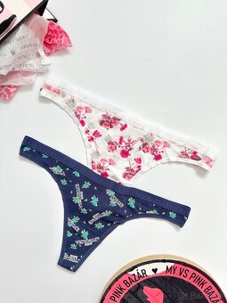 Victoria’s Secret PINK tanga nohavičky M - 6