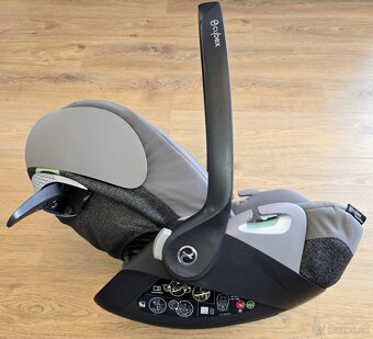 CYBEX Autosedačka Cloud T i-Size (0-13 kg) Plus Mirage Grey - 6