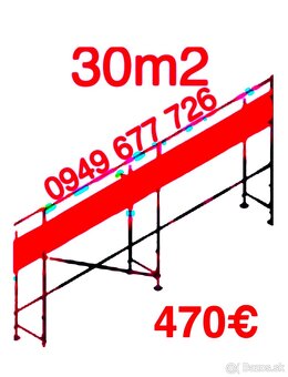 Predám LEŠENIE • FASÁDNE LEŠENIE PLETTAC NOVÉ - 6