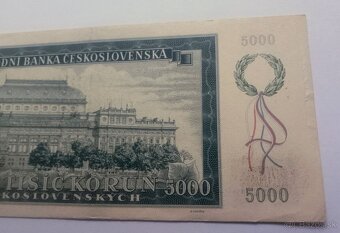 Bankovka 5000 korún. - 6