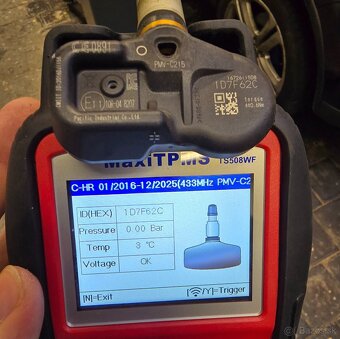 Senzory tlaku (TPMS) TOYOTA/LEXUS - 6