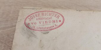 Starožitna kniha rok 1896 - 6