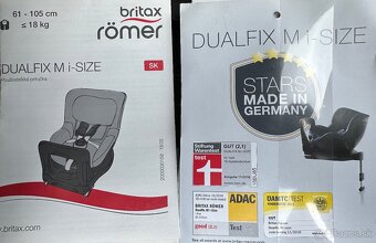 Autosedačka otočná Britax Römer DUALFIX M i-SIZE - 6