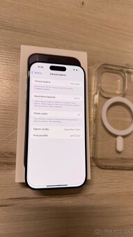 Vymenim iPhone 16 Pro - bateria 100%, 32 nabijacich cyklov - 6