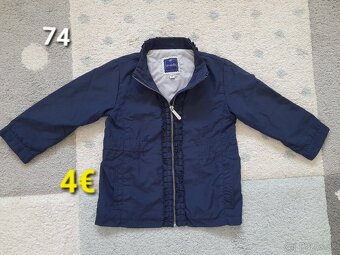 Dievcenska prechodna bunda 74 - 6