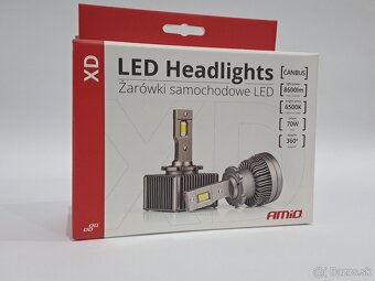 Led žiarovky D5S - 70W Canbus - 6
