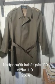 Vojenske uniformy, baranice, opasok, púzdro, taška. - 6