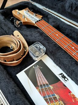 Rickenbacker 4003S Mapleglo – kufor + straplocky - 6