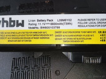 Predám Lenovo G 780 I7 3632QM 2.2ghz, 4 jadra, 8 vlákien, - 6