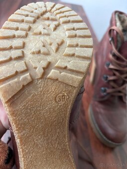 Kožené topánky na opätku - 6