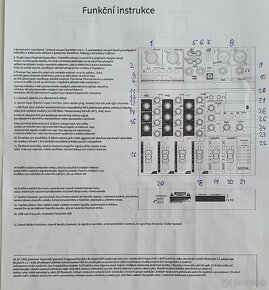 Audio Mixer Profesionál NS 06 + mikrofón Behringer - 6