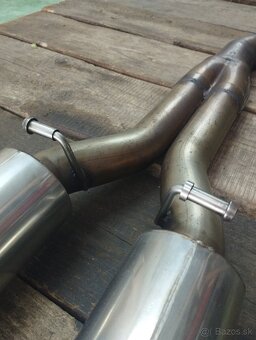Audi A4 B7 2.0 Tfsi BN-pipes stredový výfuk - 6