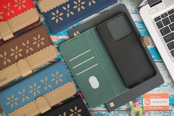 Dvojfarebné zatváracie púzdra Binfen pre Xiaomi, Redmi, Poco - 6