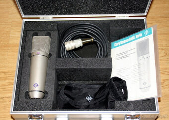 Neumann U87 kondenzátorový štúdiový mikrofón v perfektnom st - 6