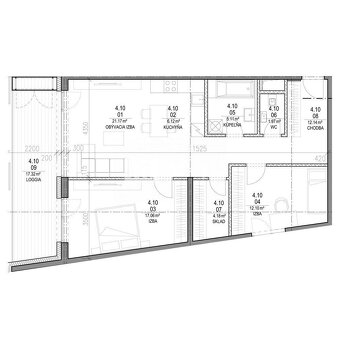 Exkluzívny 3izbový byt B27 BlueWave Riverside Piešťany-Banka - 6
