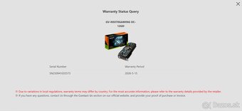 NOVÁ RTX 5070 GIGABYTE GAMING OC 12G - 6