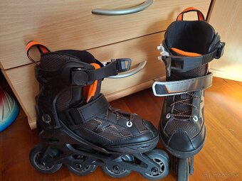 KORČULE OXELO veľ. 29-32 + chrániče veľ.M - 6