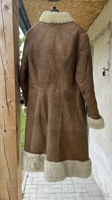Kožený dámsky kabát - 6