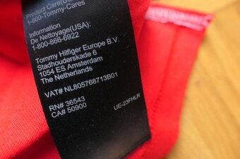 TOMMY HILFIGER original damske peckove tricko L/XL - 6