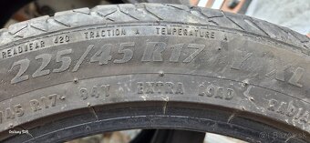 Pneumatiky 225 /45/R17 letné - 6