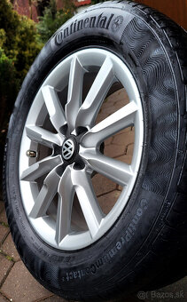 alu R17 5x112, letné pneu 235/55, orig. Audi Q3 + VW Tiguan - 6