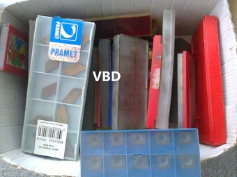 VBD - vymeniteľné britové doštičky, TK plátky - 6