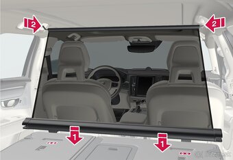Predeľovacia sieť Volvo V50 - 6