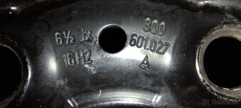 Plechové disky na osobný automobil - 6 1/2 Jx16" H2 - ET41 - 6