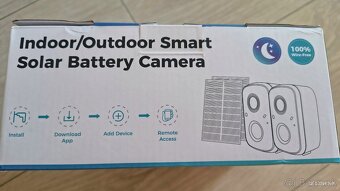 Solar Wifi bezpečnostna 4mpix kamera - 6
