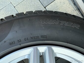 Hliníkové disky AUDI A6 + zimné pneu 225/60 R17 - 6