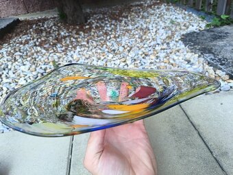 sklená misa - hutné sklo kolorované - 6