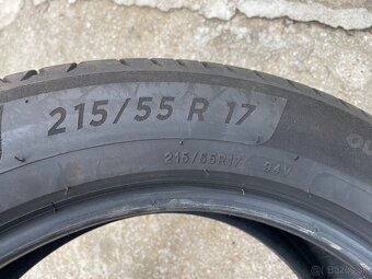 215/55 R17 2x Michelin letné 6mm - 6