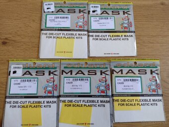 Plastikové modely 1:72 Masky - 6