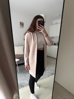 Bledoružový kardigán - 6