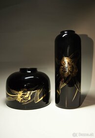 Súprava z čierneho skla - 6