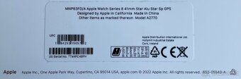 Apple Watch 8 Starlight Aluminium 41mm - 6