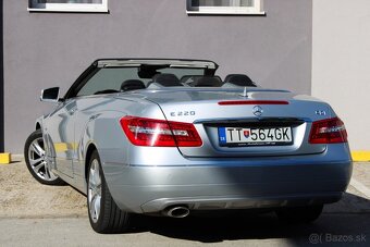 Mercedes-Benz E trieda Kabriolet 220 CDI Blue A/T - 6