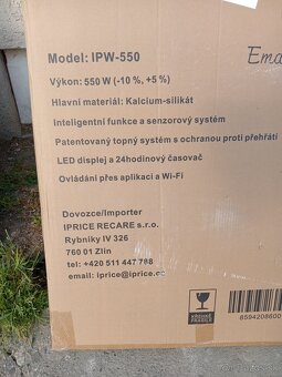 Infračervený vykurovací panel - 6
