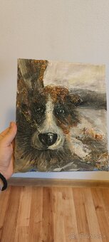 Ručné maľované obrazy na plátne - 6