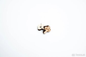 Náušnice Space root - gravírované - 6