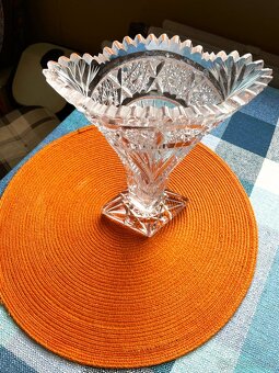 Kryštálová váza Bohemia crystal - 6