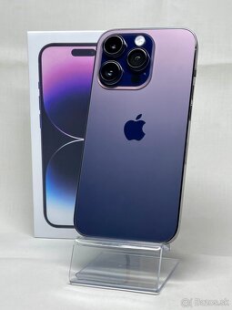 Apple iPhone 14 Pro 256GB Deep Purple - 100% Zdravie batérie - 6